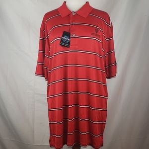 Oxford American veri cool golf polo size xl red